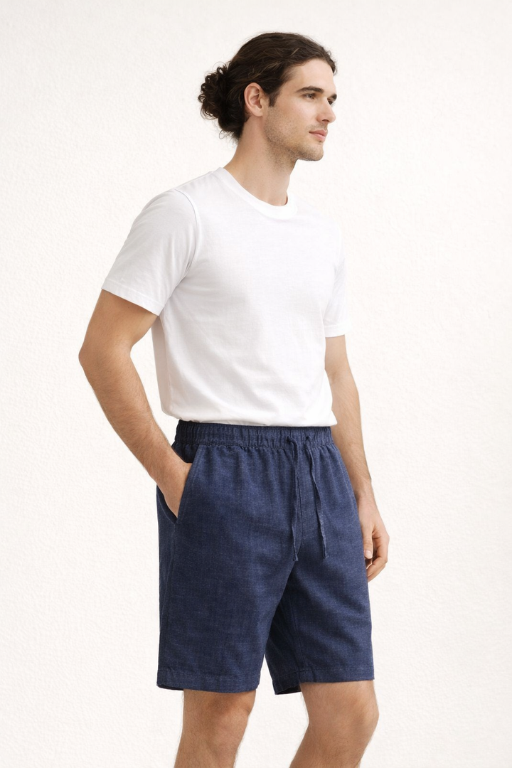 Comfortabele heren zomer shorts voor strand, vakantie of relaxte vrije tijd; ademend en verstelbaar.