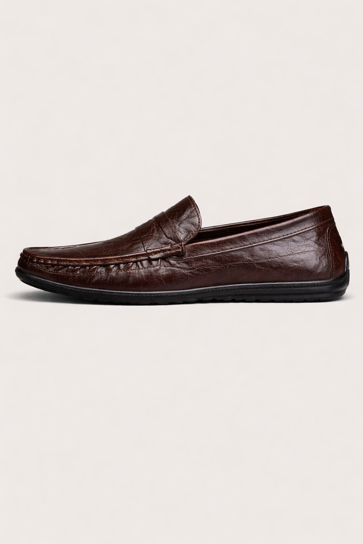 Comfortabele slip-on heren loafers voor dagelijks gebruik; elegant en veelzijdig voor elke man.