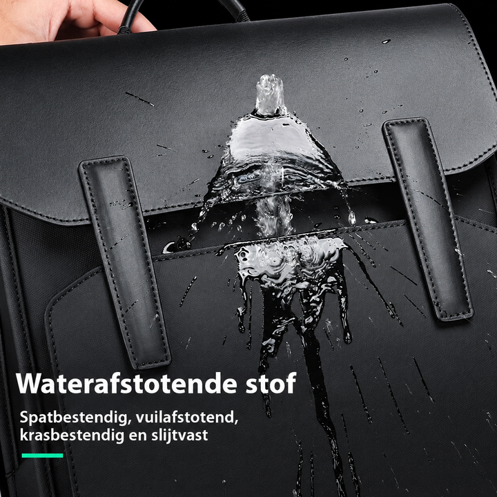 Comfortabele grote heren laptoprugzak voor werk en school, perfect voor pendelaars.