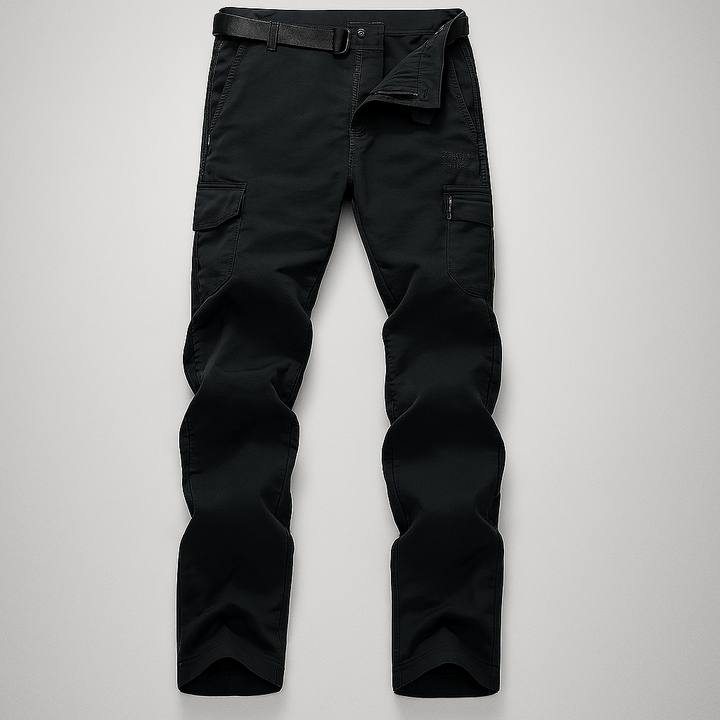 Sneldrogende heren outdoorbroek, lichtgewicht en comfortabel voor kamperen, hiken en lange reizen.