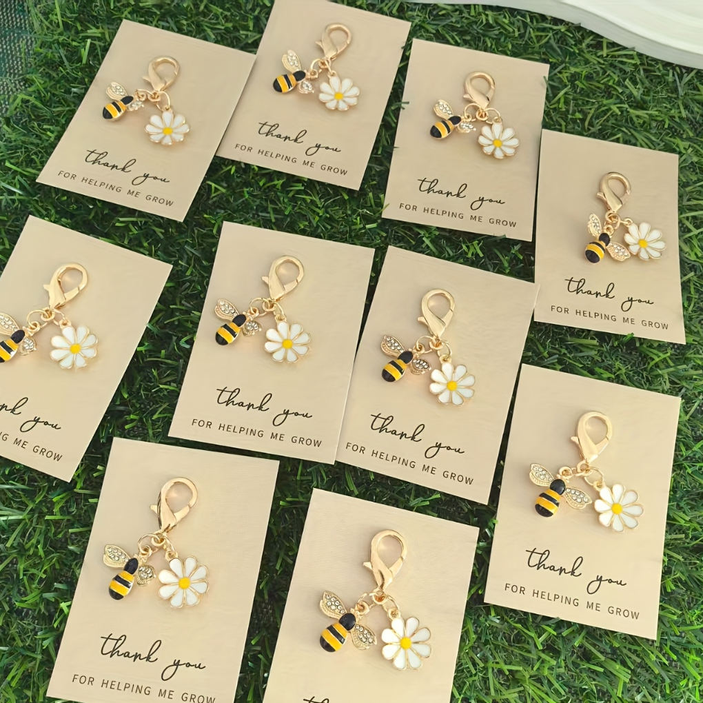 Set van 10 vrolijke bedankkaartjes en vriendschapskaartjes, ideaal voor felicitaties of een persoonlijk bericht.