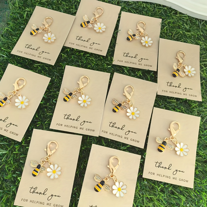 Set van 10 vrolijke bedankkaartjes en vriendschapskaartjes, ideaal voor felicitaties of een persoonlijk bericht.