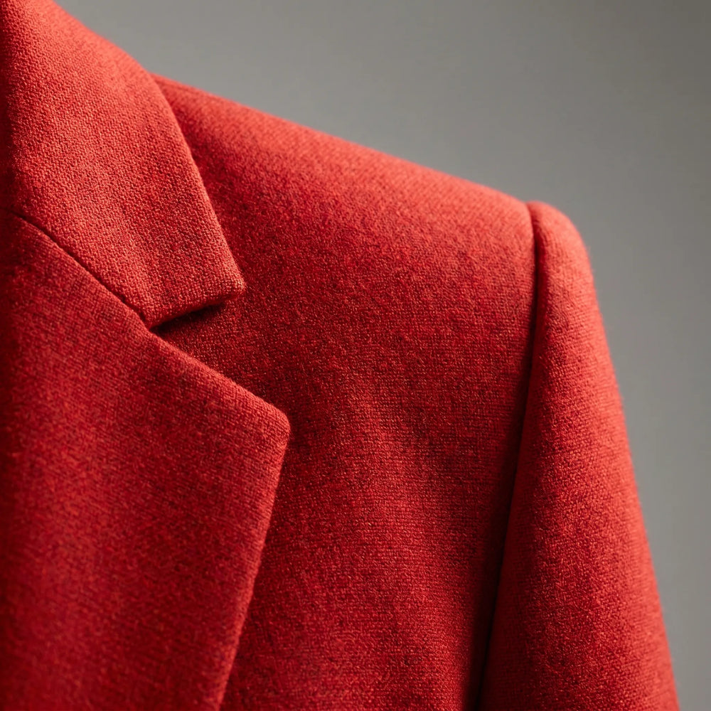 Stijlvolle getailleerde damesblazer met één knoop; perfect voor zakelijke en smart-casual outfits.
