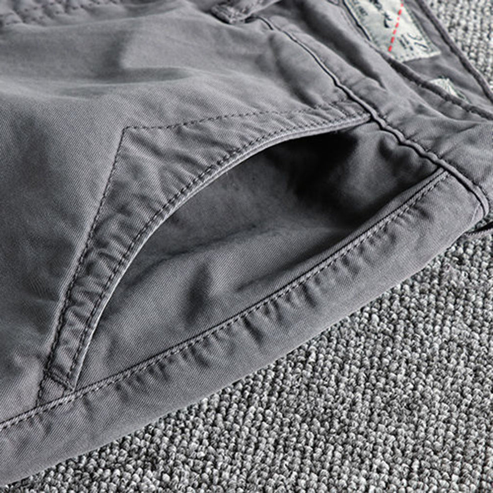 KOLUA heren ademende cargo korte broek, comfortabel voor zomer, outdoor en casual vrije tijd.