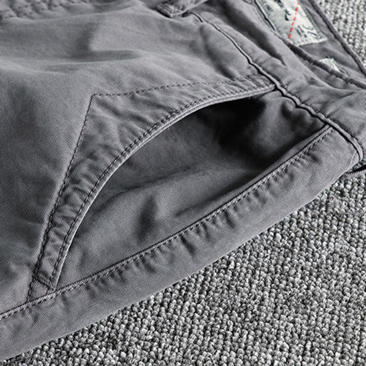 KOLUA heren ademende cargo korte broek, comfortabel voor zomer, outdoor en casual vrije tijd.