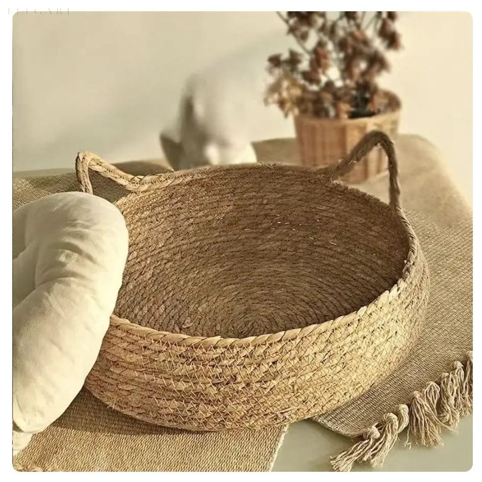Wasbaar pluche kattenmandje, perfect voor een hygiënische en zachte rustplek voor elke kat.
