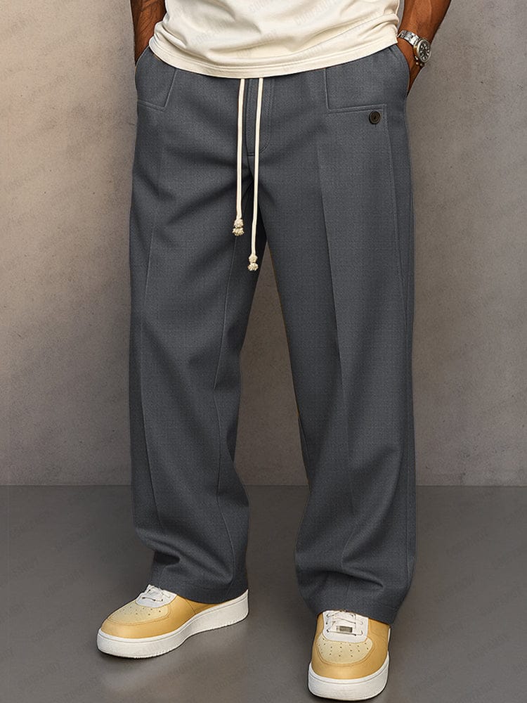 Heren comfortabele joggingbroek, ideaal voor een relaxte doch stijlvolle smart casual look.