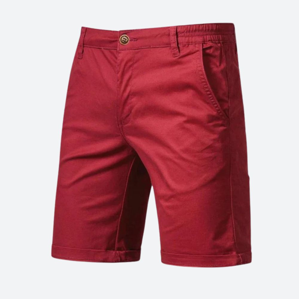 Ontspannen heren korte broek, ademend en comfortabel, perfect voor zomerse casual momenten.