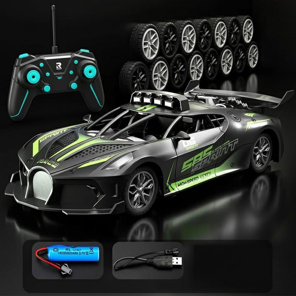 De ultieme RC driftauto: een perfect cadeau voor elke hobbyist, met ongeëvenaarde besturing en snelheid.