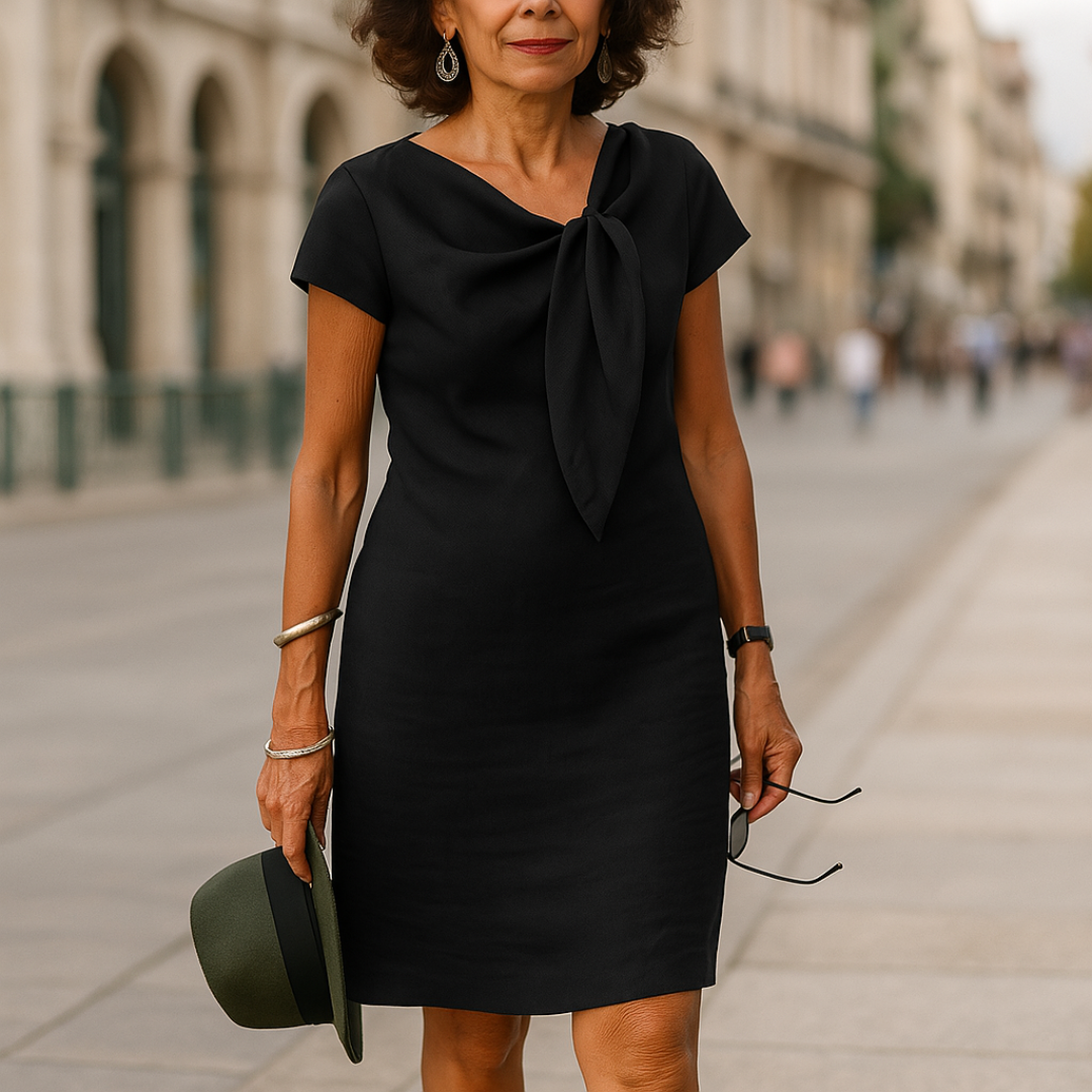Elegante lintjurk: casual dames mini zomerjurk. Perfect voor een comfortabele, trendy lentekleding look.