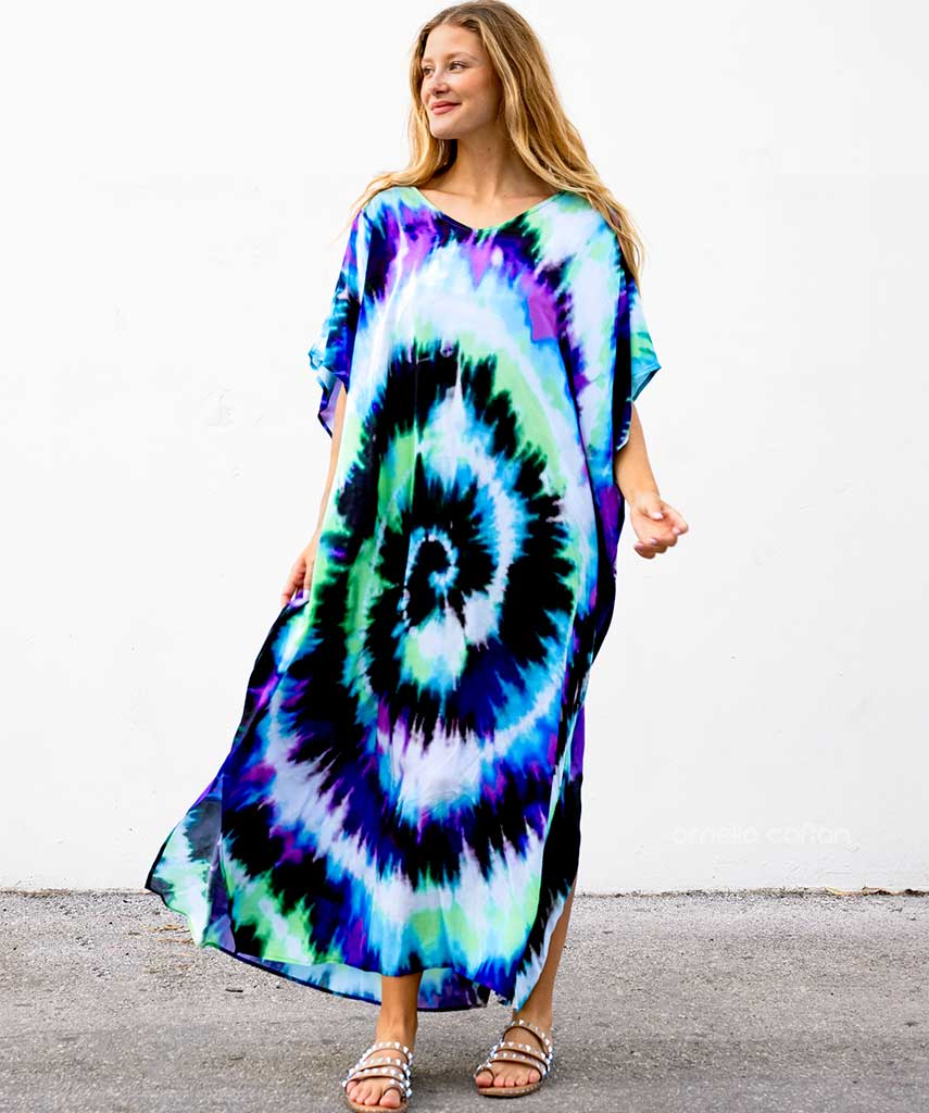 Dames maxi zomerjurk Salve, perfecte mix van casual en elegantie met prachtige bloemenprint.