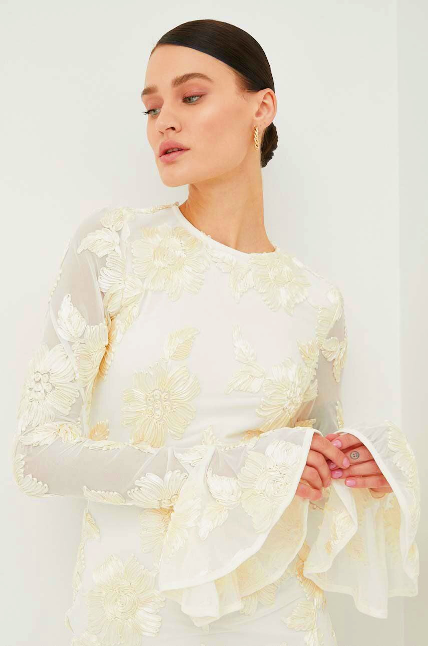 Trendy geborduurde mini zomerjurk voor dames, ideaal als elegante feestjurk of cocktailjurk.