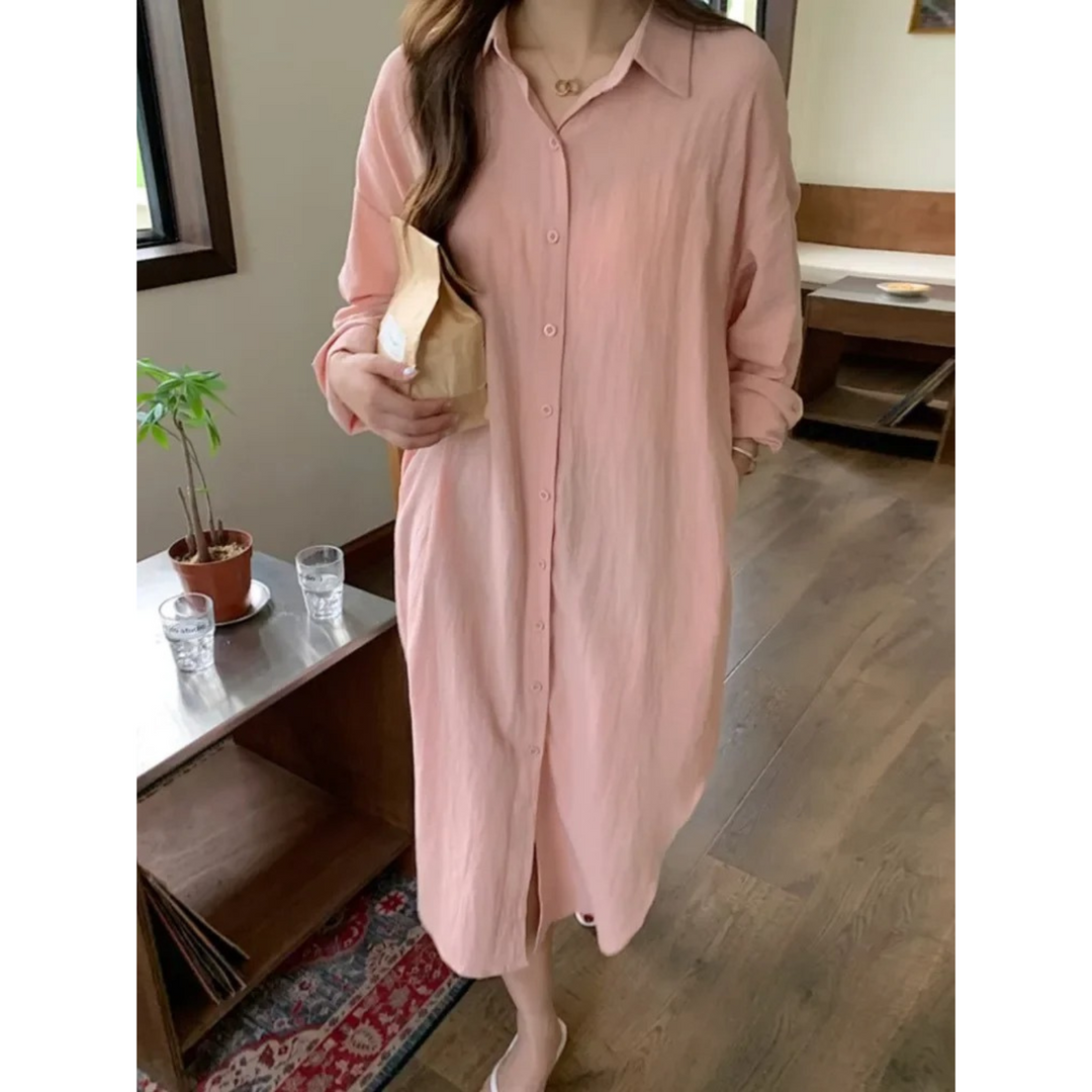 Stijlvolle vintage lentejurk Diana, een comfortabele casual damesjurk voor elke gelegenheid.