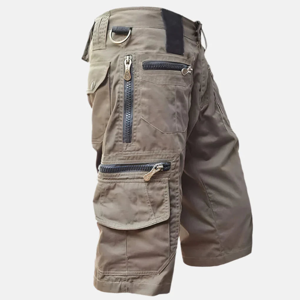 Comfortabele heren cargoshorts, perfect als casual zomer shorts voor dagelijks gebruik of reizen, met praktische zakken.