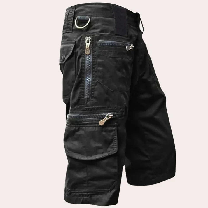 Comfortabele Luca heren cargoshorts voor zomer en vrije tijd; praktische casual herenmode voor outdoor.