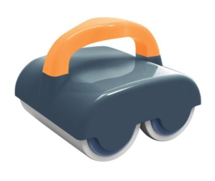 Innovatieve dubbele pluisverwijderaar voor effectieve reiniging van grote en kleine oppervlakken.