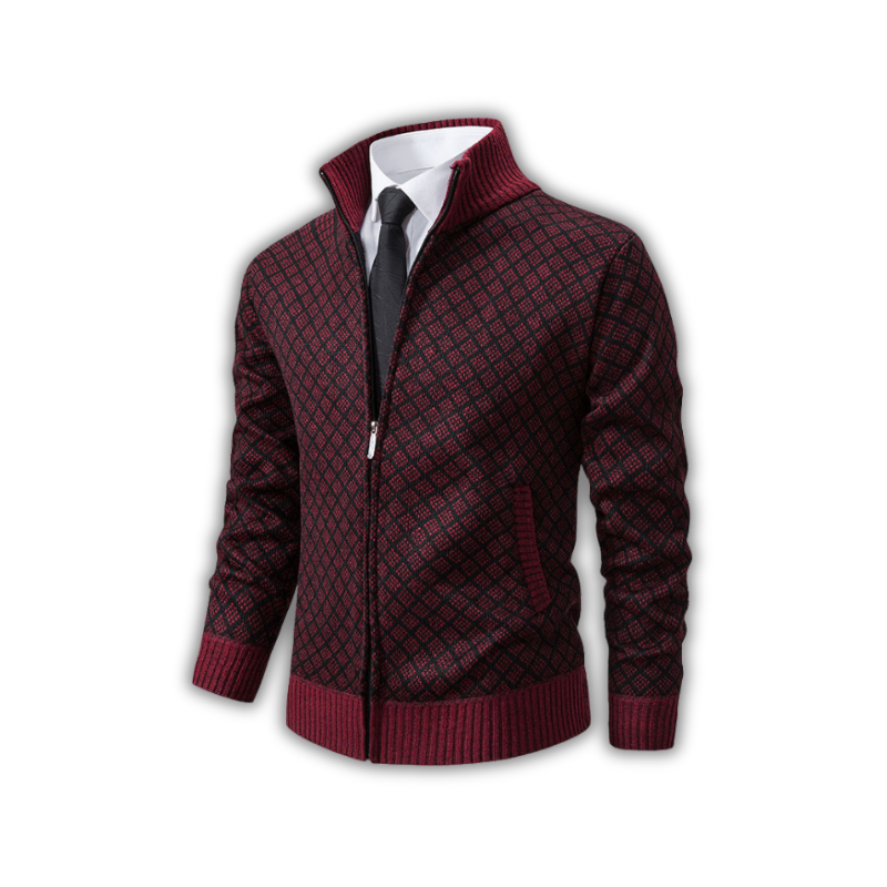 Modieus heren vest, ideaal als warme winterkleding voor vrijetijd. Elegant en comfortabel design.