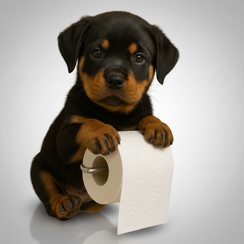Beagle honden toiletrolhouder, leuke badkamer decoratie. Makkelijk te installeren zonder boren.