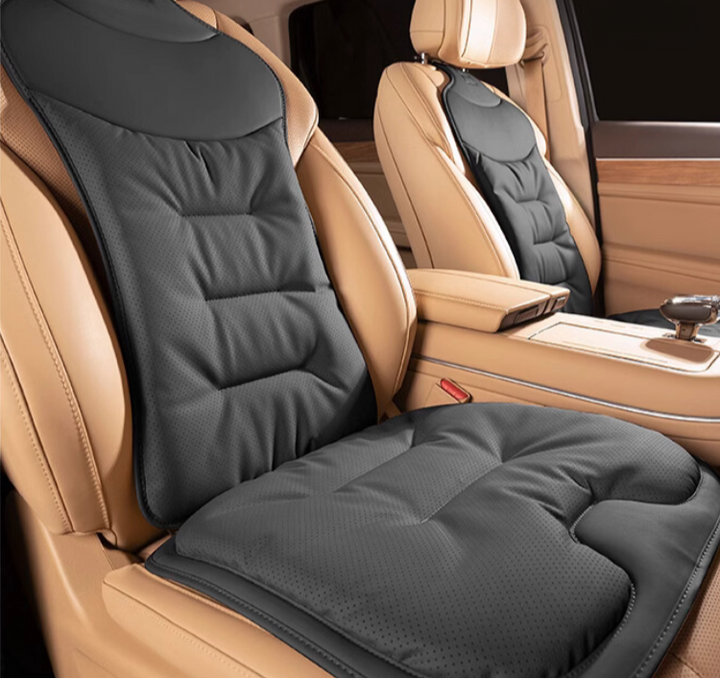 Ergonomisch autorugkussen voor lumbale ondersteuning. Universeel, ademend en comfortabel voor autostoelen.