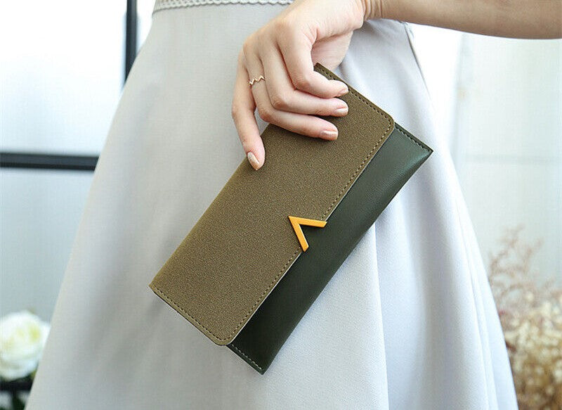 Elegante lange unisex portemonnee van PU leer, een onmisbaar accessoire voor je geld en pasjes.