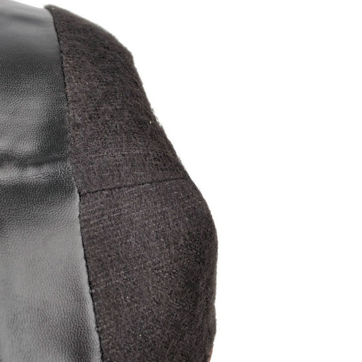 Luxe dames vegan leren haklaarzen 'Eden' met ritssluiting; een comfortabele en elegante keuze voor schoenen.