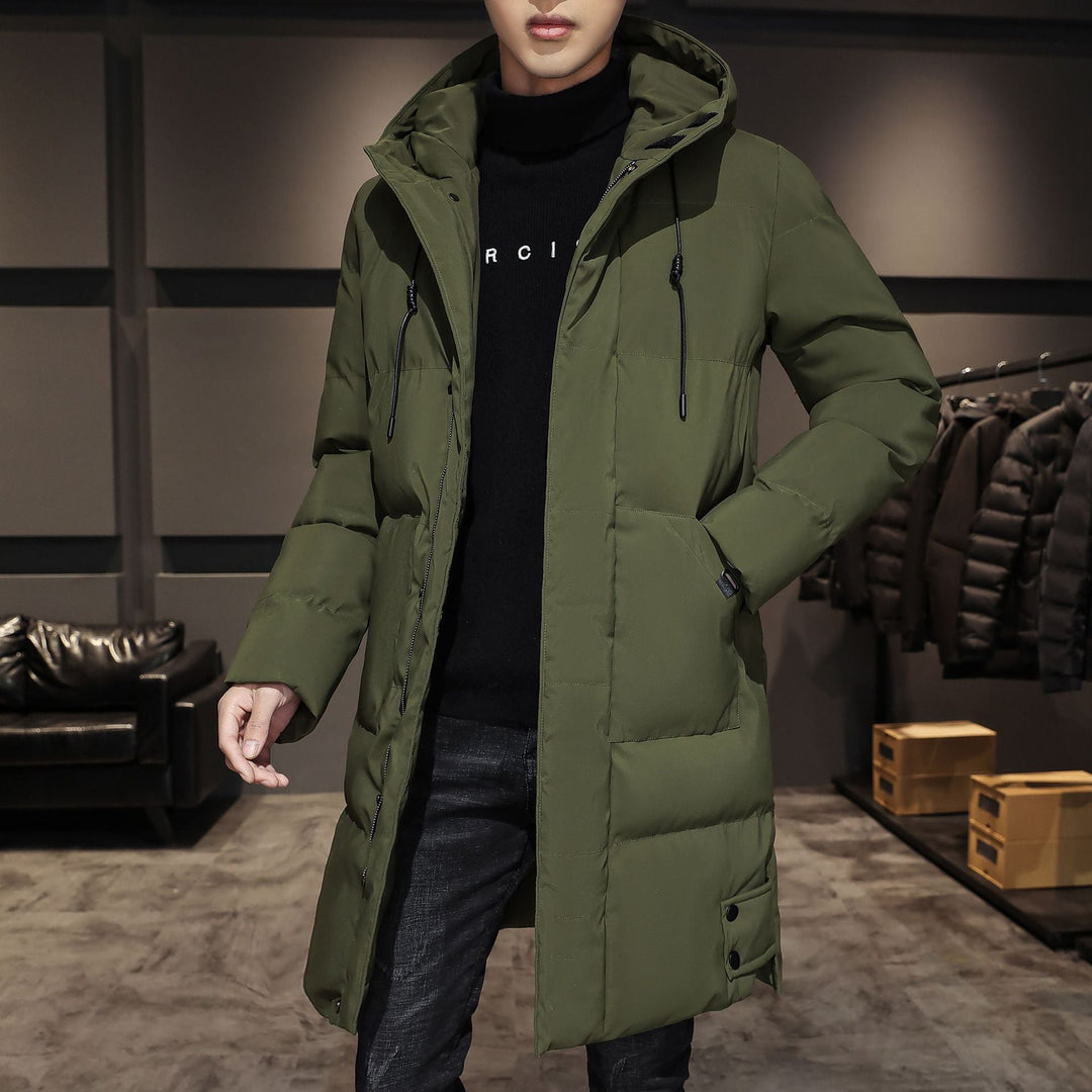 Comfortabele en robuuste heren winterparka. Perfecte bovenkleding voor stijlvolle warmte.
