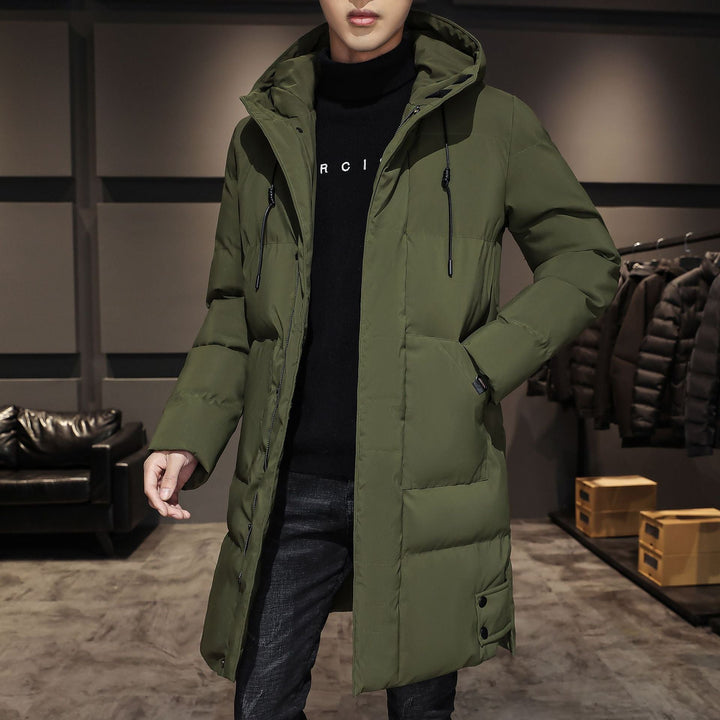 Comfortabele en robuuste heren winterparka. Perfecte bovenkleding voor stijlvolle warmte.
