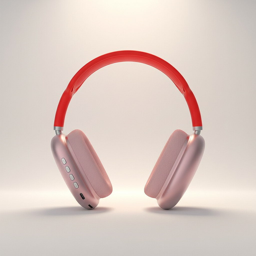 Stijlvolle universele draadloze over-ear koptelefoon voor dagelijks gebruik en muziek.