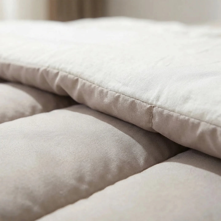 Warme dubbele 2-persoons slaapzak voor comfortabel kamperen, trekking en buitenavonturen. Flexibel in gebruik.