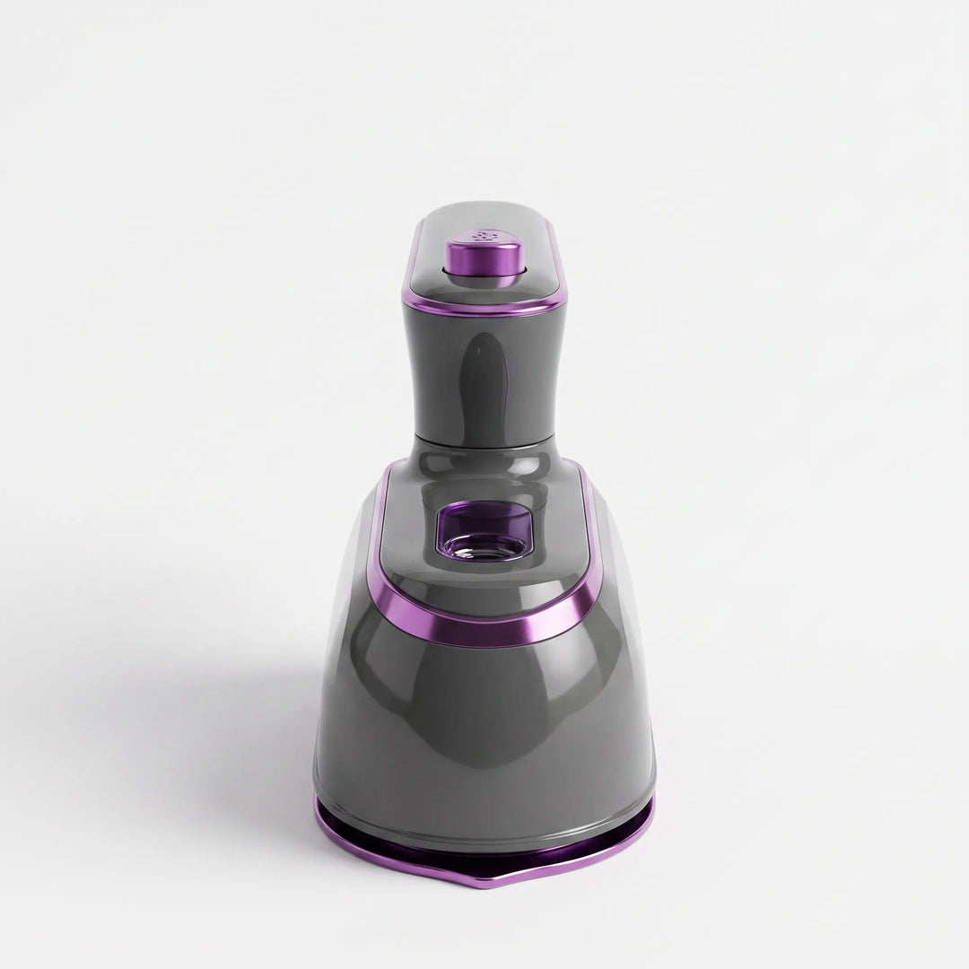 Krachtig compact stoomstrijkijzer voor snelle kreukverwijdering. Perfect voor op reis, makkelijk opvouwbaar en draagbaar.