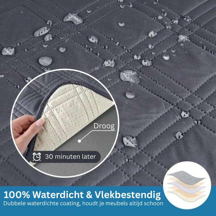 Stijlvolle relaxfauteuilhoes Casa voor woonkamer. Waterafstotend, anti-vlek en beschermt uw fauteuil tegen slijtage.