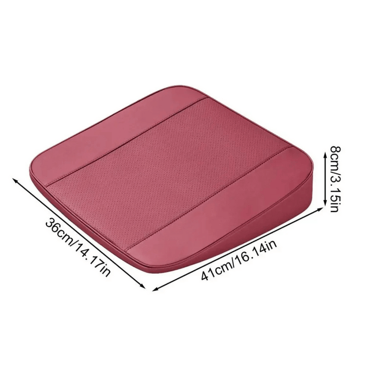Ademend en hygiënisch memory foam zitkussen (4-8CM) voor auto, kantoor of thuis.