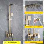 Geborsteld goud 20cm