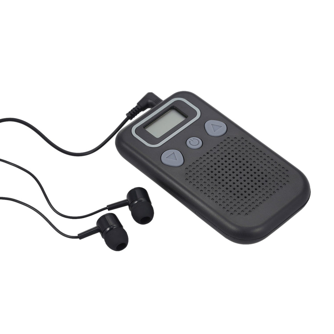 Discrete in-ear gehoorversterker, verbetert het horen aanzienlijk voor senioren, comfortabel en onzichtbaar.