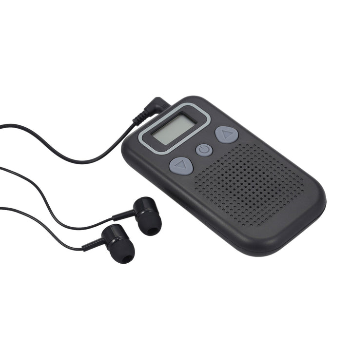 Discrete in-ear gehoorversterker, verbetert het horen aanzienlijk voor senioren, comfortabel en onzichtbaar.