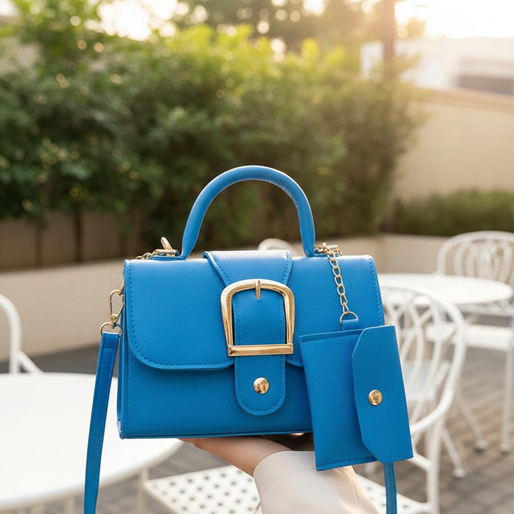 Elegante zwarte dames schoudertas, ideaal als stijlvolle handtas of crossbody tas. Trendy accessoire voor elke gelegenheid.