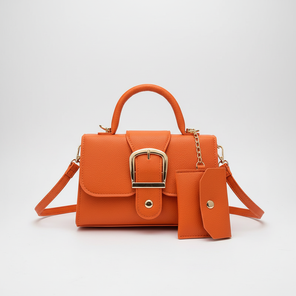 Roze elegante dames handtas, perfect voor modebewuste vrouwen. Stijlvol als schoudertas of crossbody tas.