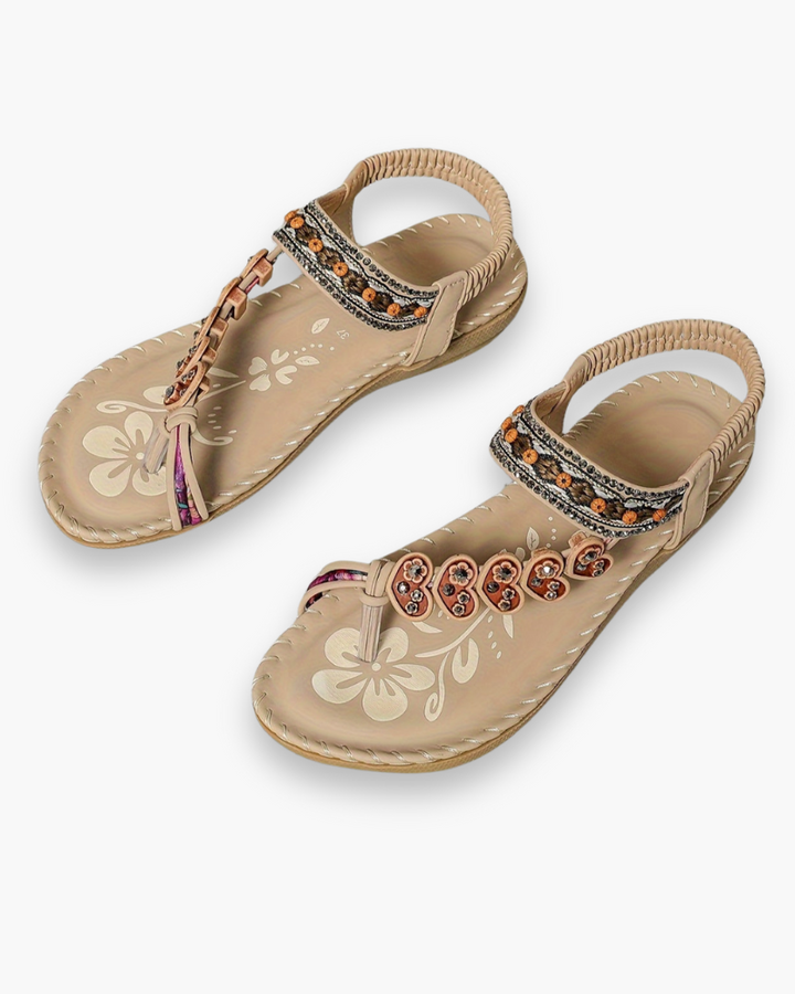 Comfortabele dames zomersandalen met verstelbare bandjes, ideale pasvorm voor elke voet.