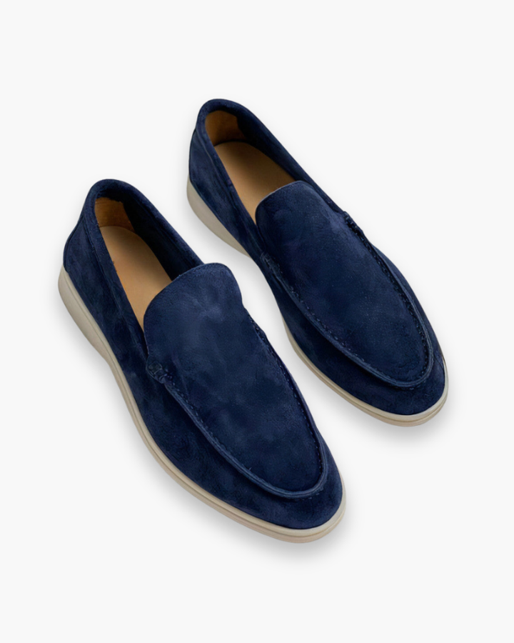 Comfortabele slip-on heren loafers, ideaal voor een relaxte casual look of elegante zomer outfit.