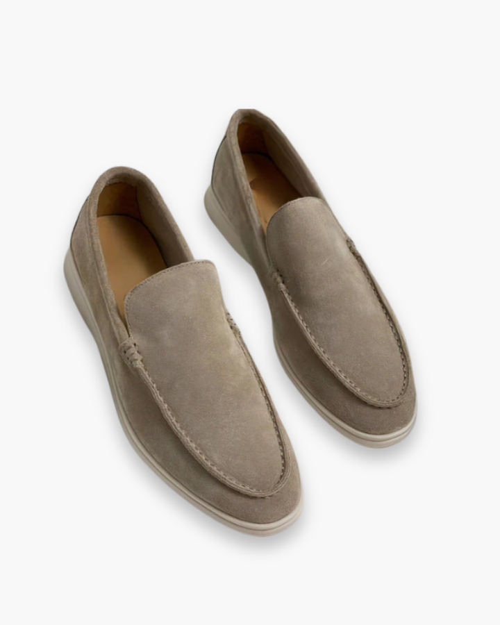 Zwarte heren loafers, klassieke comfortabele slip-on schoenen perfect voor elke herengarderobe.