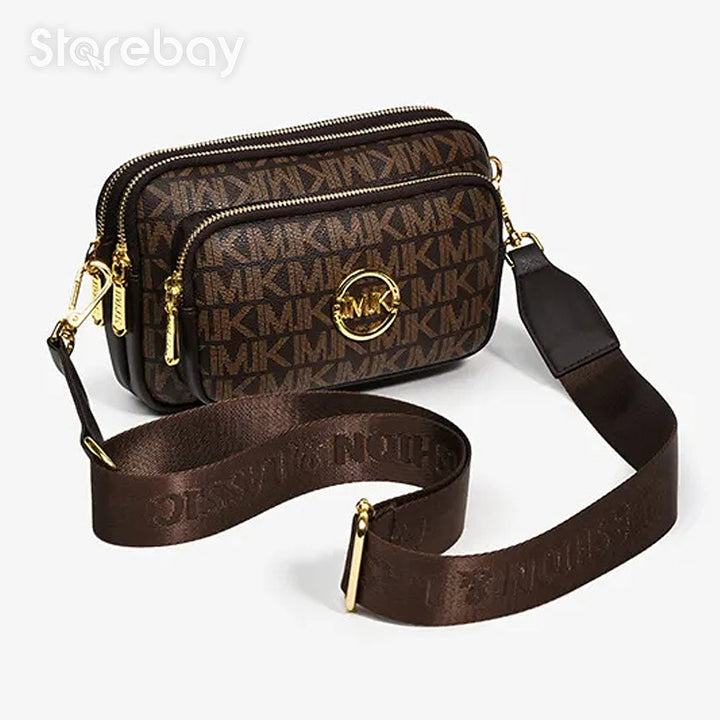 Elegante en luxe beige dames schoudertas; modieuze handtas en crossbody tas voor vrouwen.