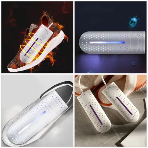 Schoenendroger met UV-C licht, sterilisator voor hygiënische schoenen, perfect voor thuis of op reis.