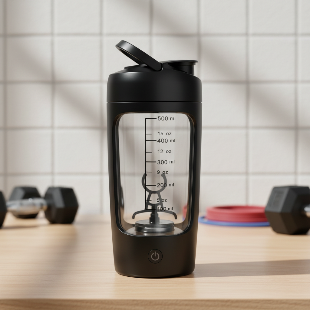 Compacte elektrische blender WC2026 voor smoothies & shakes. Draagbaar, ideaal voor sport & fitness.