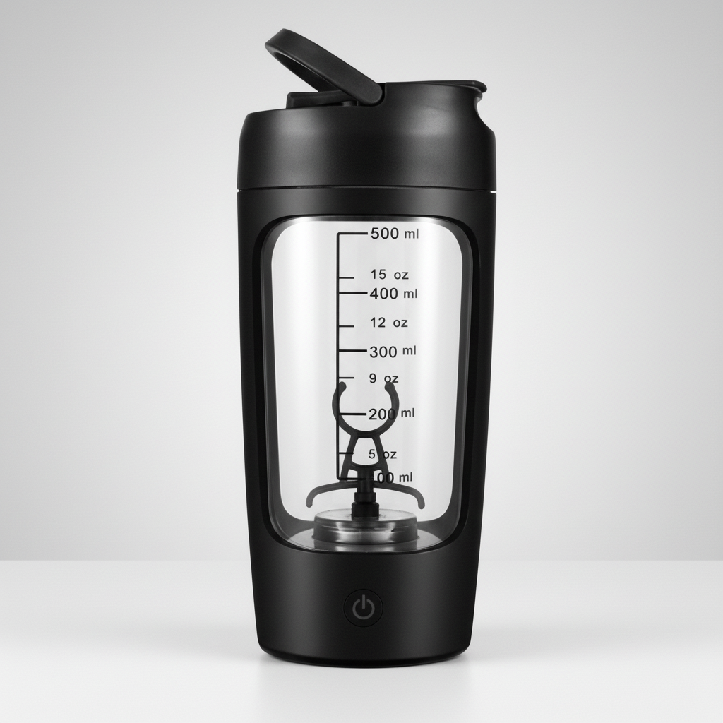 Compacte USB-oplaadbare blender maakt snel een verse smoothie. Perfect voor een gezonde levensstijl.