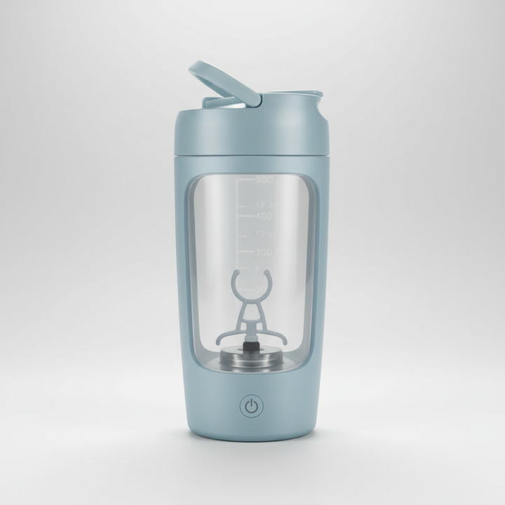 Handige USB-oplaadbare blender voor draadloos mixen van shakes en smoothies. Ideaal voor reizen.