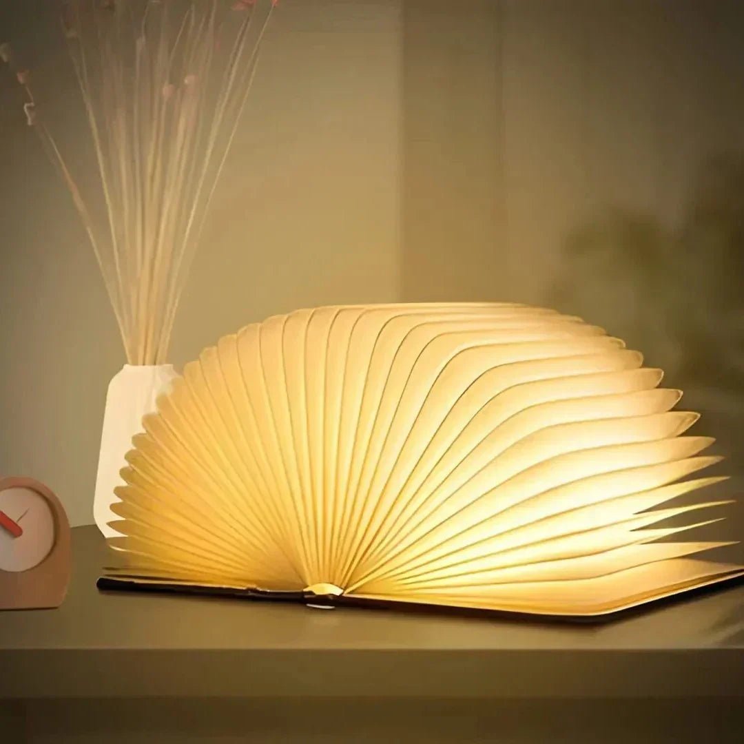 Moderne boekenlamp met geïntegreerde ledlamp, prachtig voor leesplezier en als unieke decoratie.