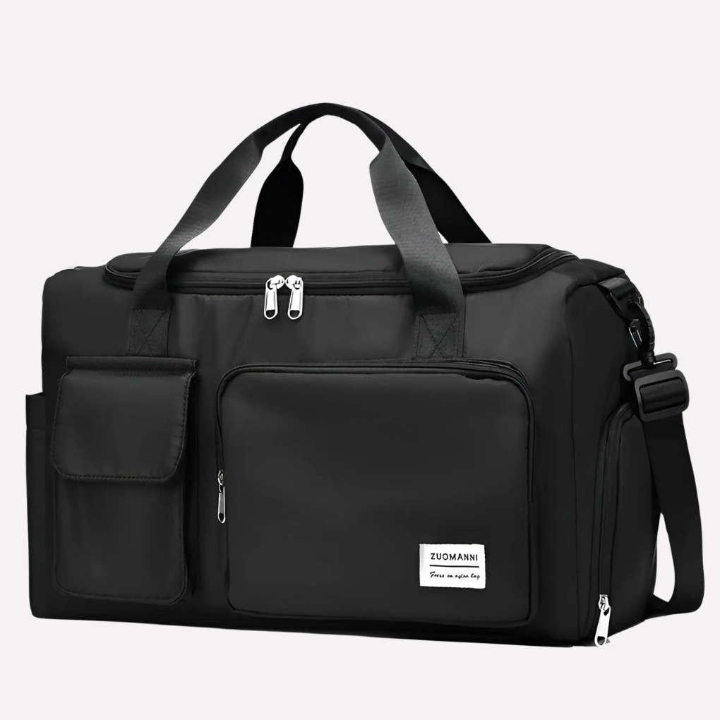 Compacte en ruime weekendtas in unisex design. Perfect als handbagage of sporttas.