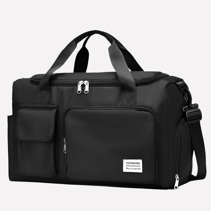 Compacte en ruime weekendtas in unisex design. Perfect als handbagage of sporttas.