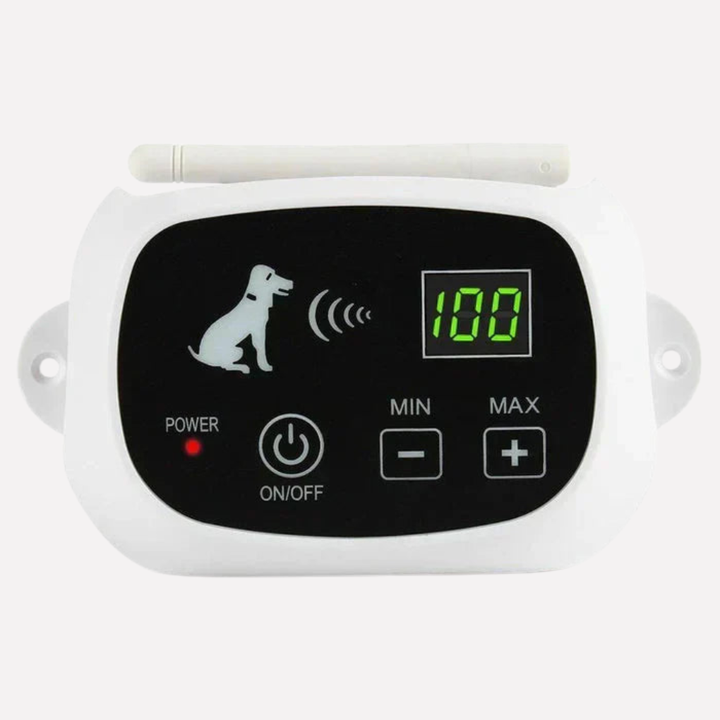 Honden trainingssysteem: draadloze omheining met correctiehalsband voor veilige en effectieve begrenzing.