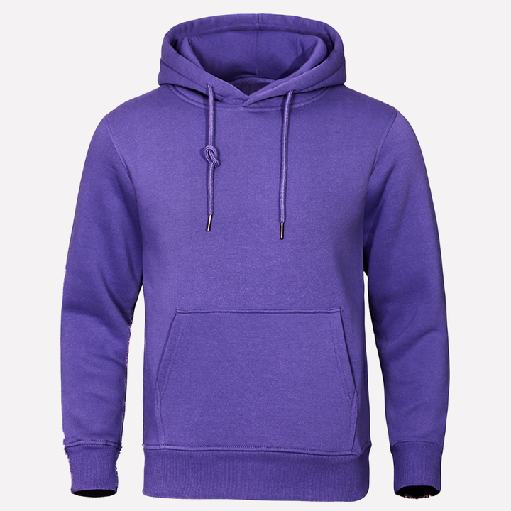 Moderne heren hoodie met kangoeroezak, een must-have voor elke casual outfit.